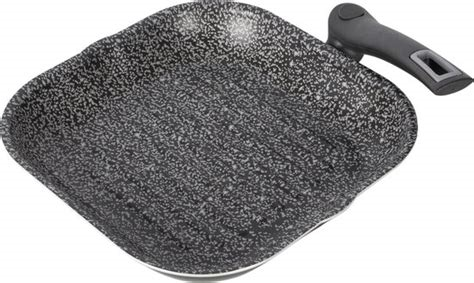 Bo-Camp – Grillpan – Turn – Vierkant – Wegklapbare pannengreep - Afbeelding 3